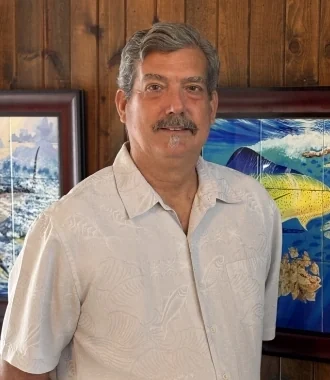Dr. John T. Thompson, DDS, in his Corpus Christi office.